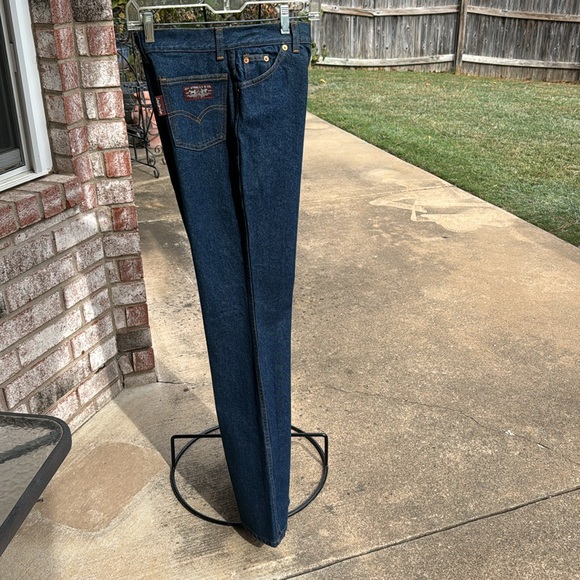 NOS Levi’s 1977 Deadstock Blue Denim Jeans 26503 sz 7 USA Made Old Stock - Picture 9 of 10